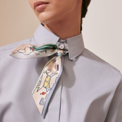 HERMES ツイリー フィギュア・リーブル Twilly 《フィギュア・リーブル》 | Hermès - エルメス-公式サイト